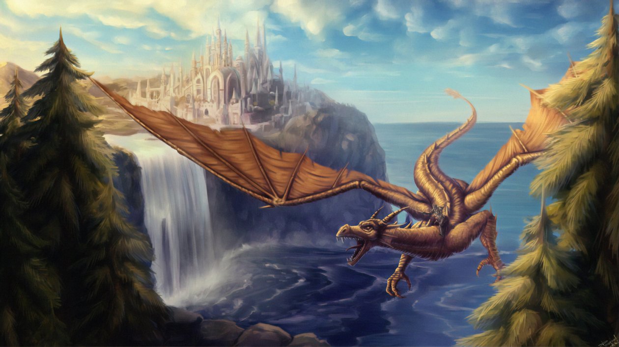 Dragon Rider 4k