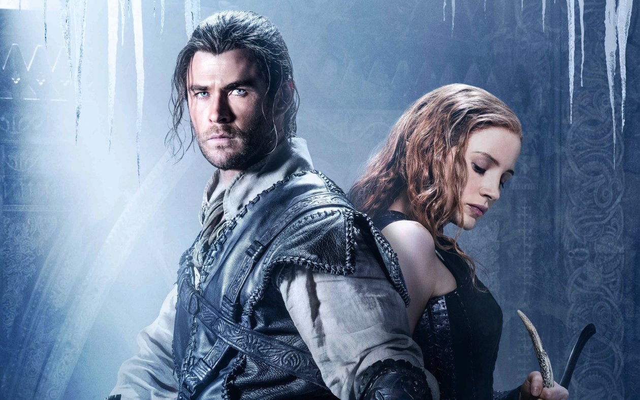 Chris Hemsworth And Jessica Chastain The Huntsman Winters War
