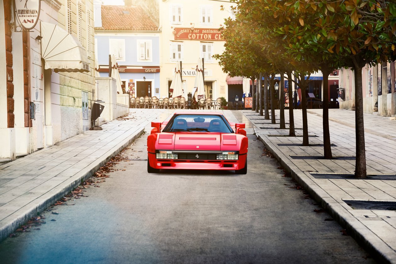 Ferrari 288 Gto In Red Front Look 4k
