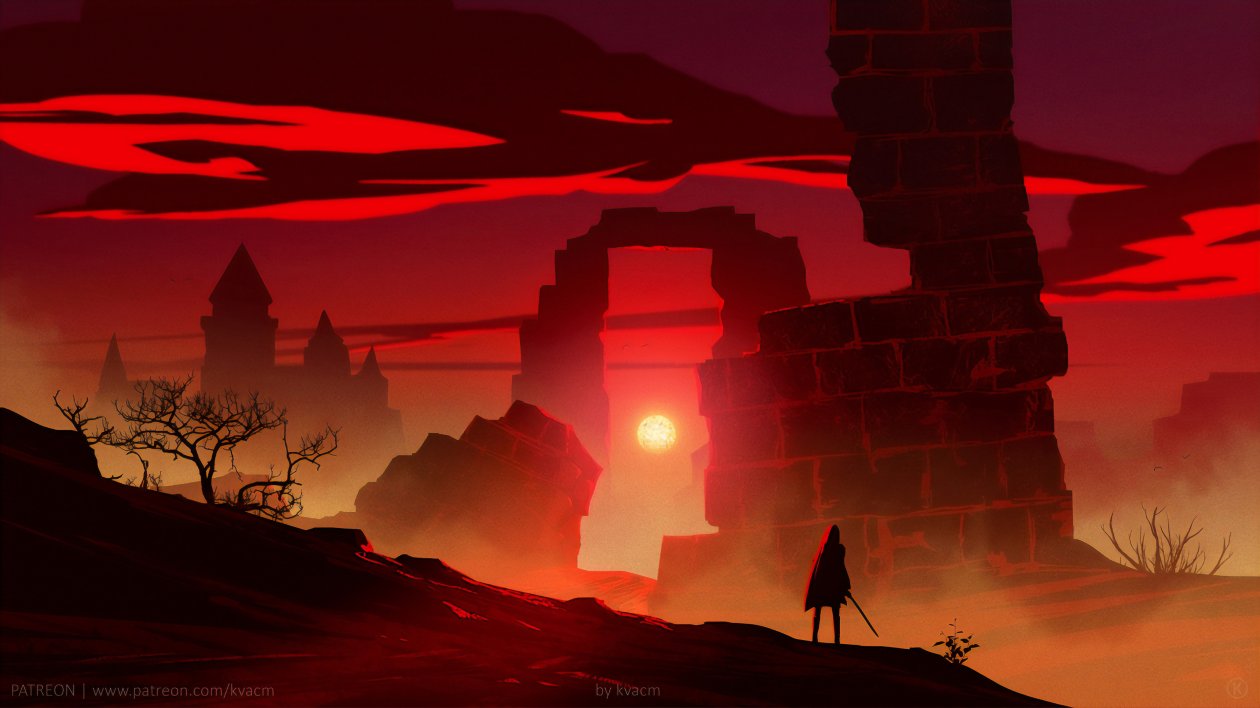 Hell Gate Painting 4k