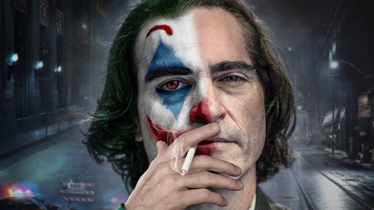 Joker Smoking 4k