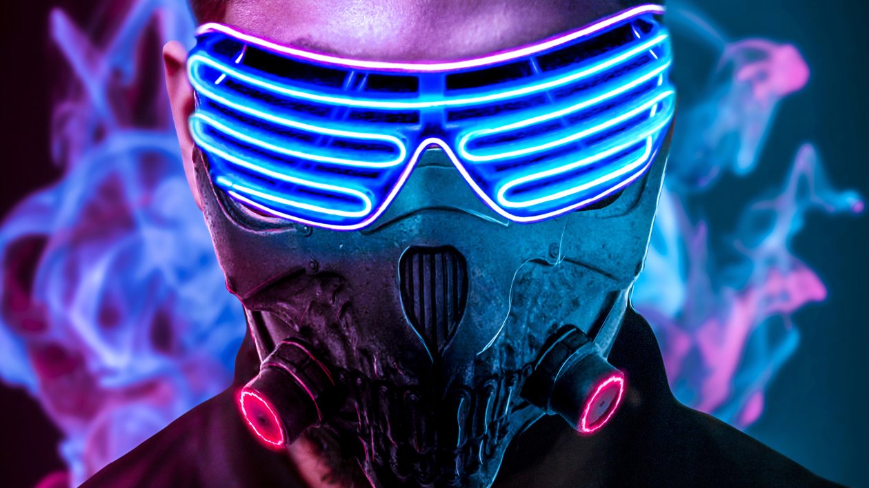 Mask Neon 4k