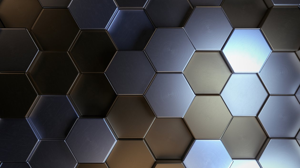 Metal Polygon Shapes 5k