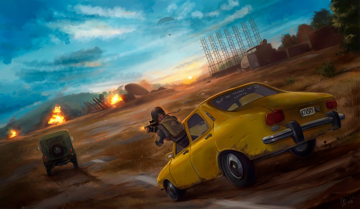 Pubg Car Fight 4k