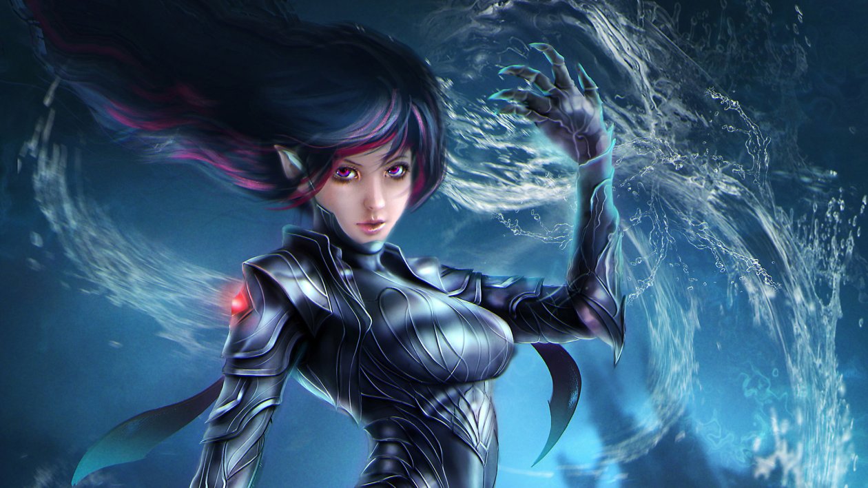 Scifi Girl Character