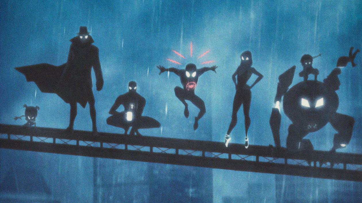 Spider Verse Guys Art