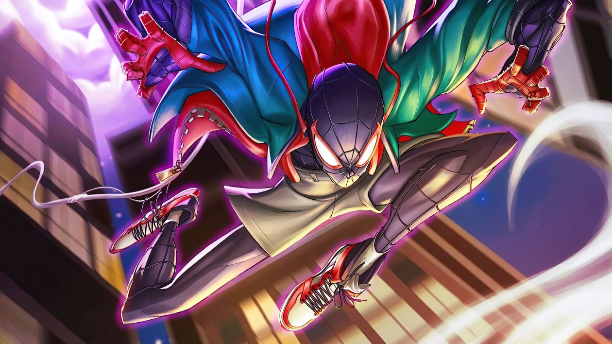 Miles Morales Spiderman 4k