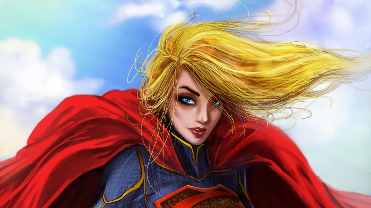 Supergirl Digital Art