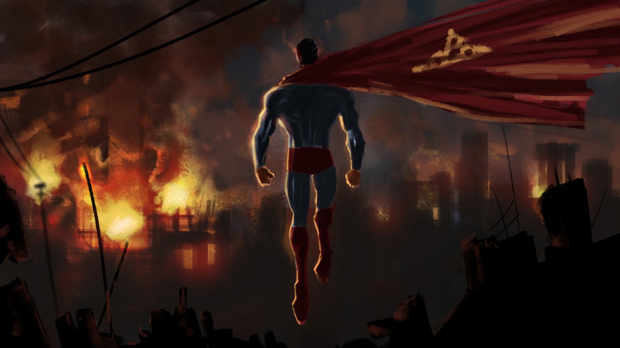 Superman Up Artwork