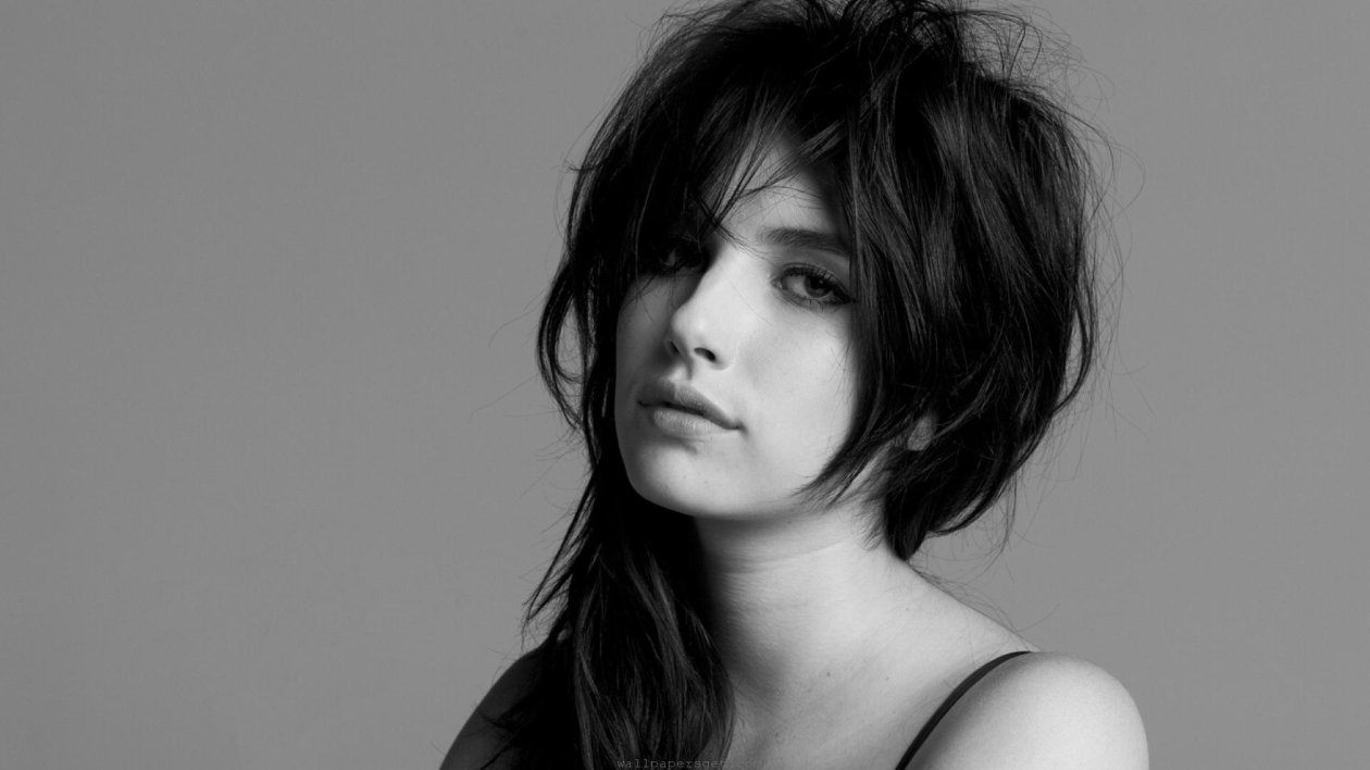 Emma Roberts Monochrome