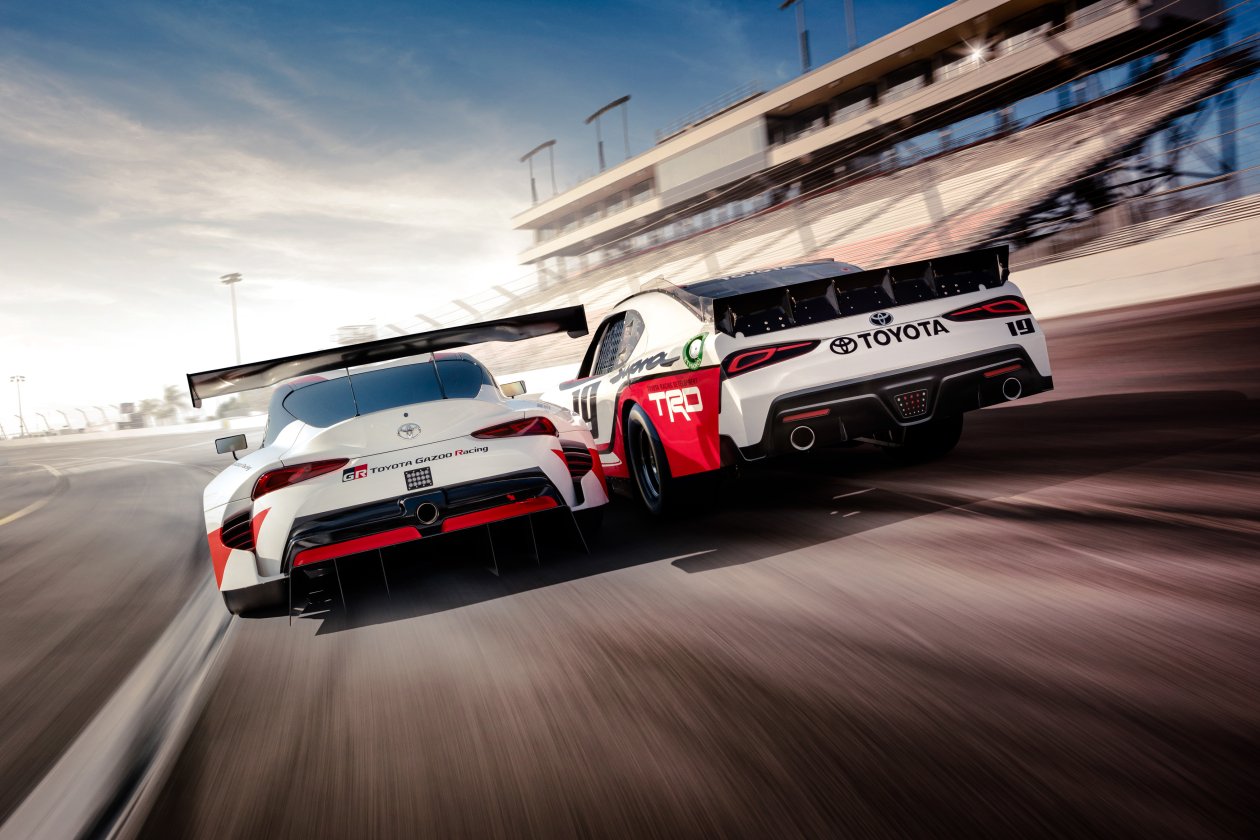 Toyota Supra On Track 2018