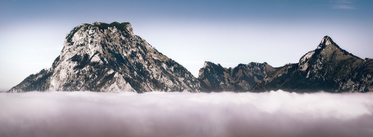 Mountains Landscape Winter 8k