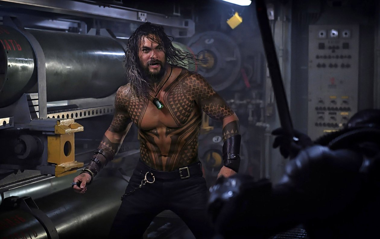 Jason Momoa In Aquaman 2018 Movie
