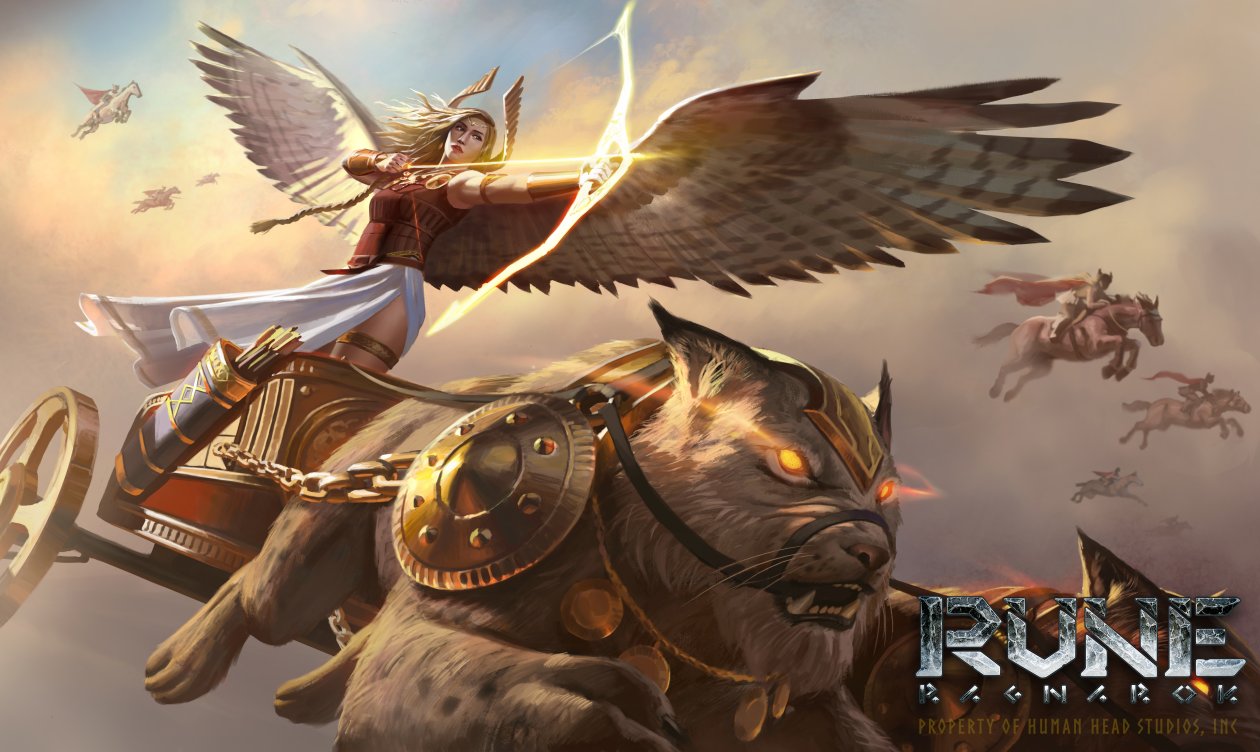 Fond d'écran Rune Ragnarok 5k