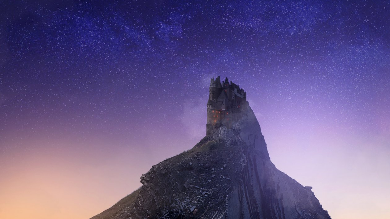 Castle On Mountains