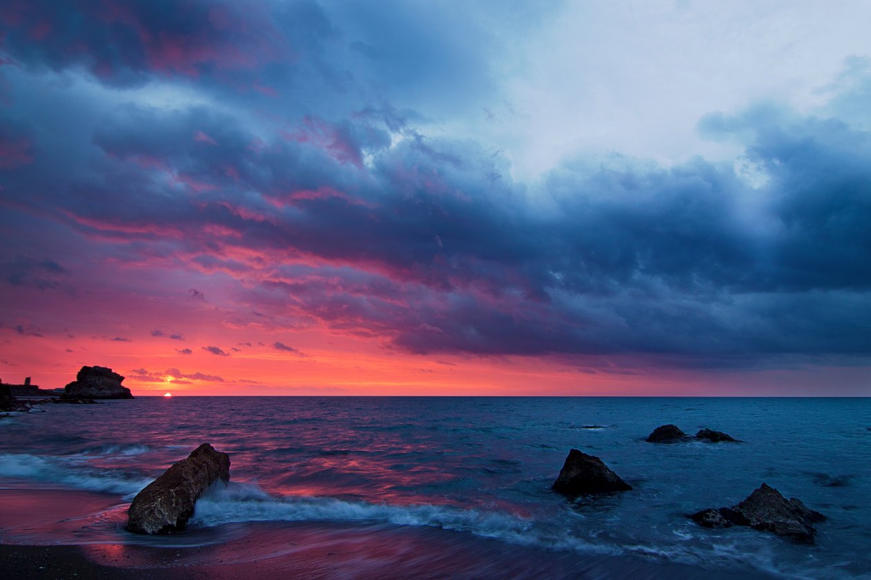 Cloudscape Dramatic Sky Coast 4k
