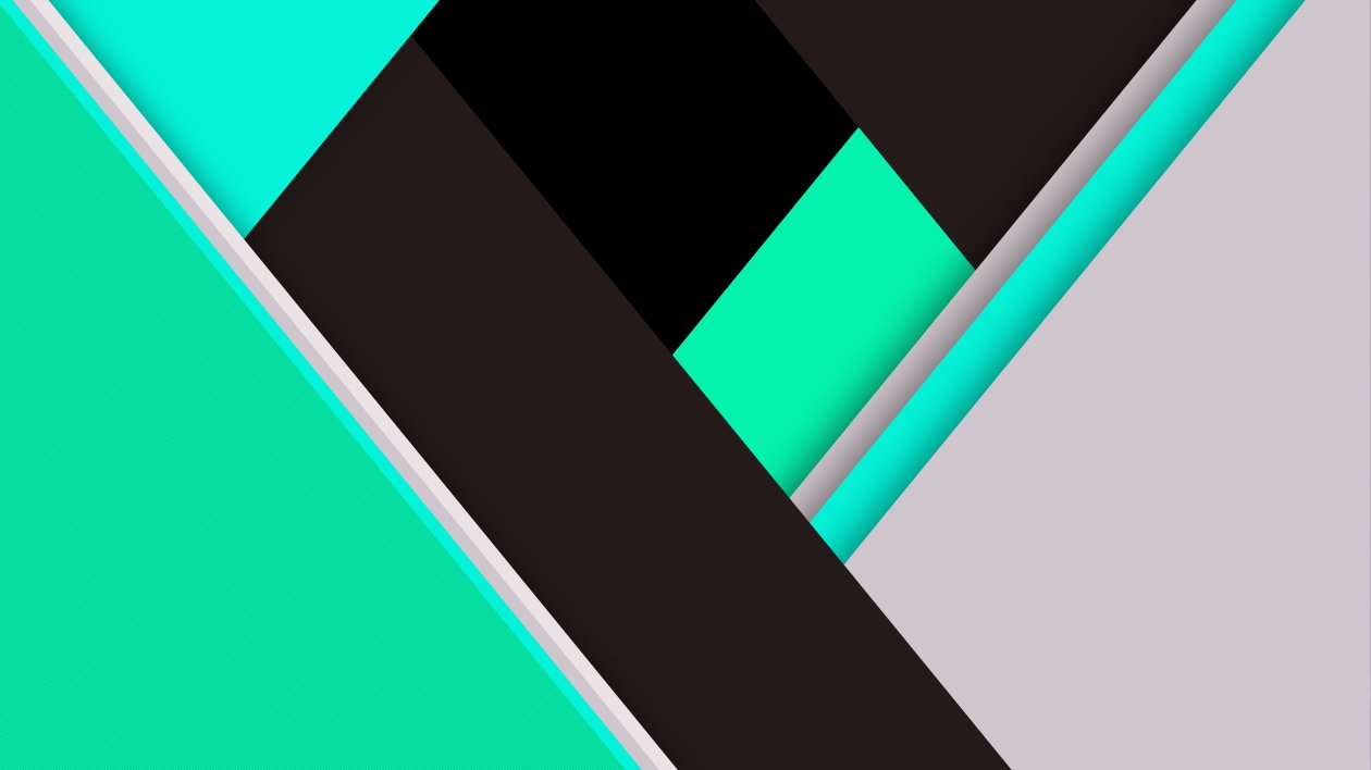 Green Black Material Design 8k