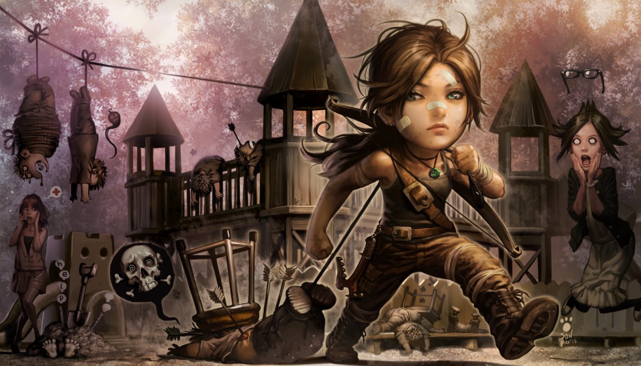 Little Lara Croft