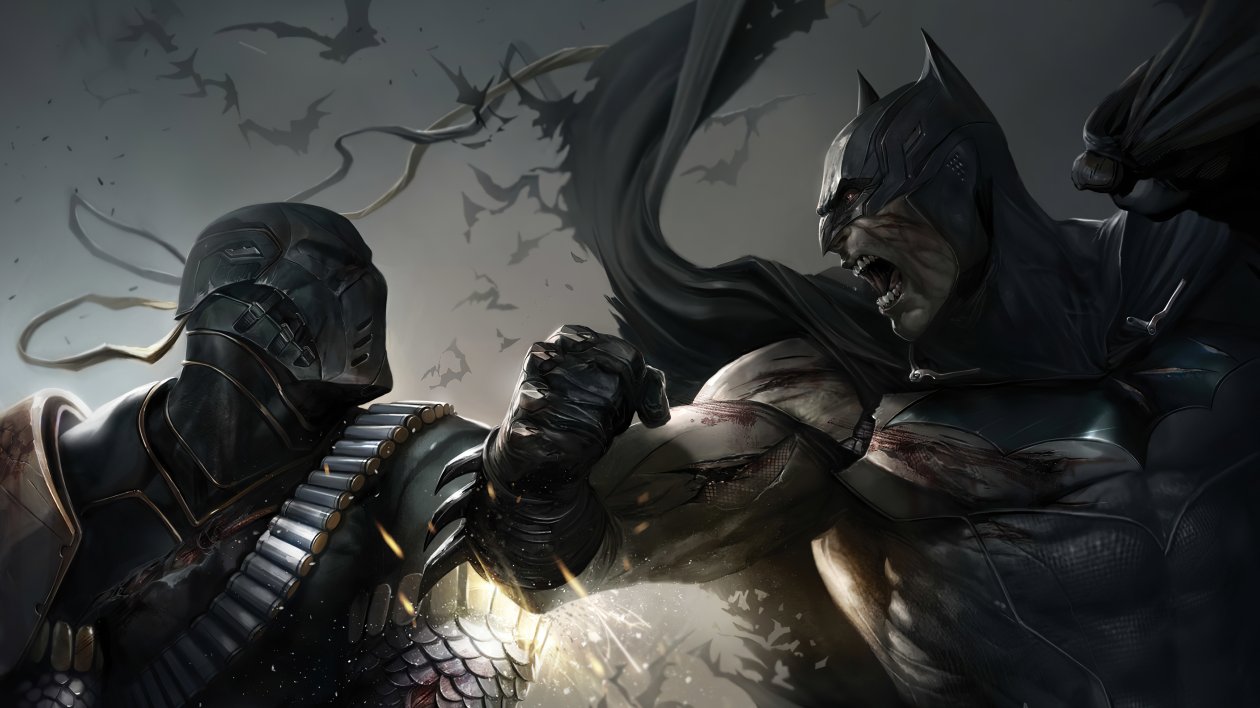 Batman And Deathstroke 4k 2020