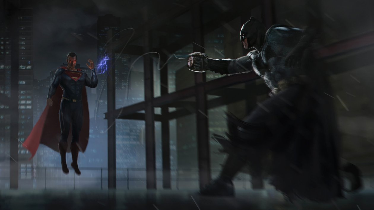 Batman Uses Sling Shot