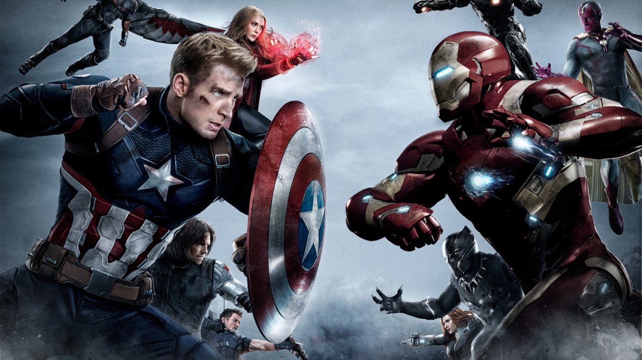 Captain America Vs Iron Man Team