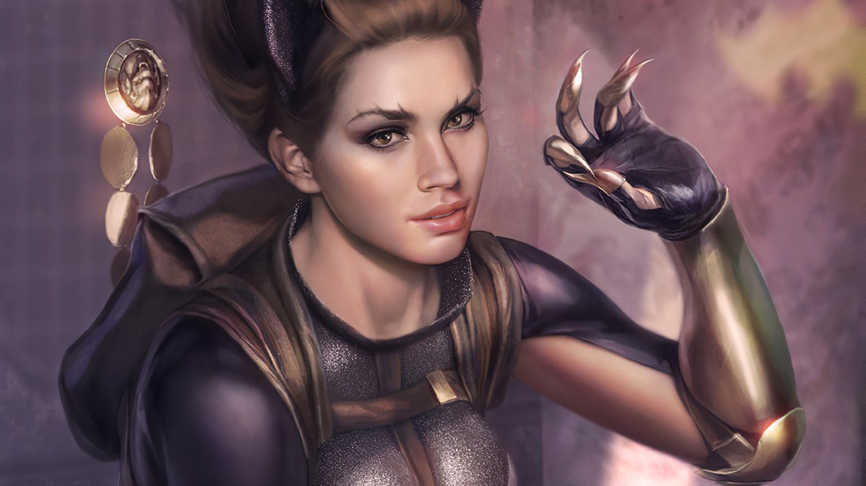 Cat Woman Artwork