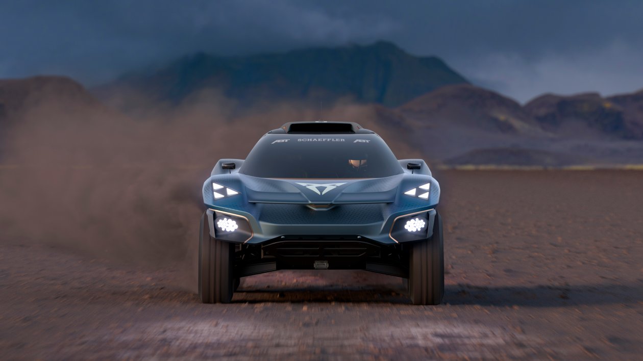 2021 Cupra Tavascan Extreme E Concept Offroading 5k