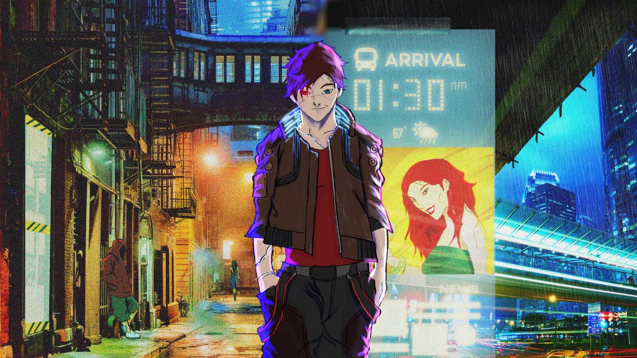 Cyberpunk 2077 Anime X Illustration 4k