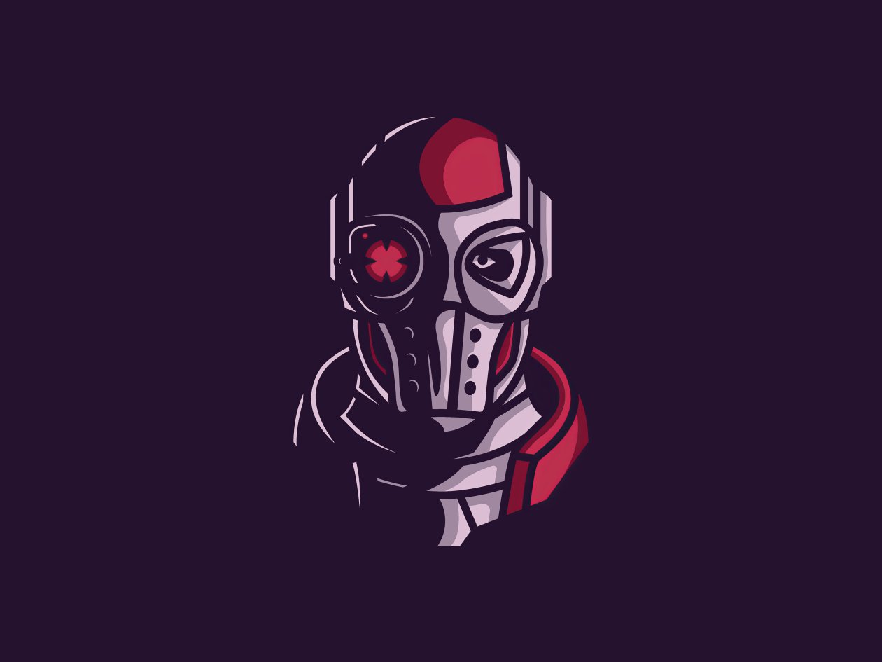Deadshot Face Minimal 4k