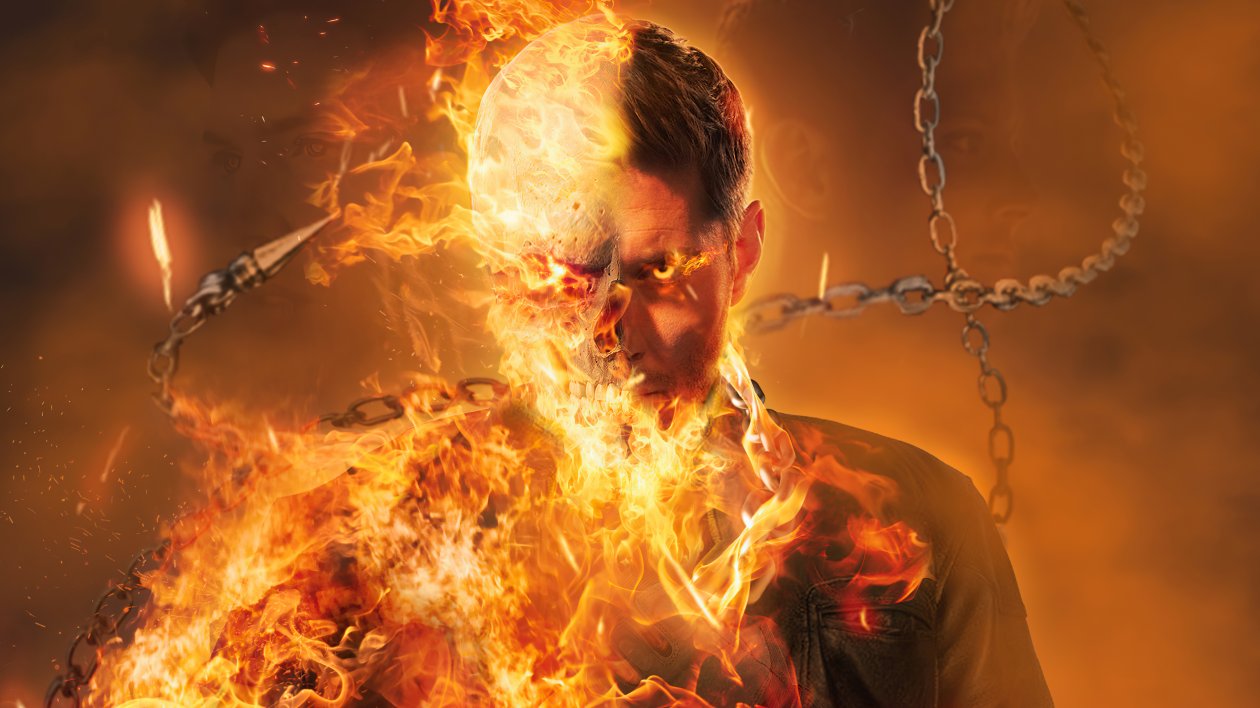 Ghost Rider Dean Winchester