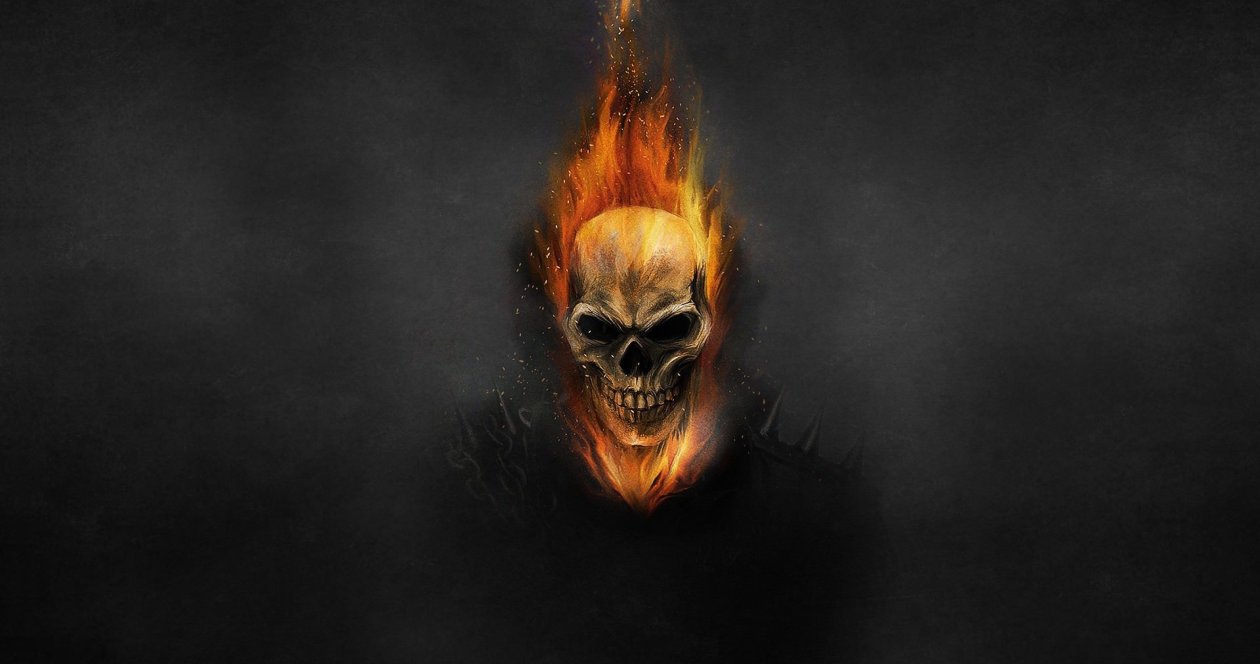 Ghostrider Art 4k