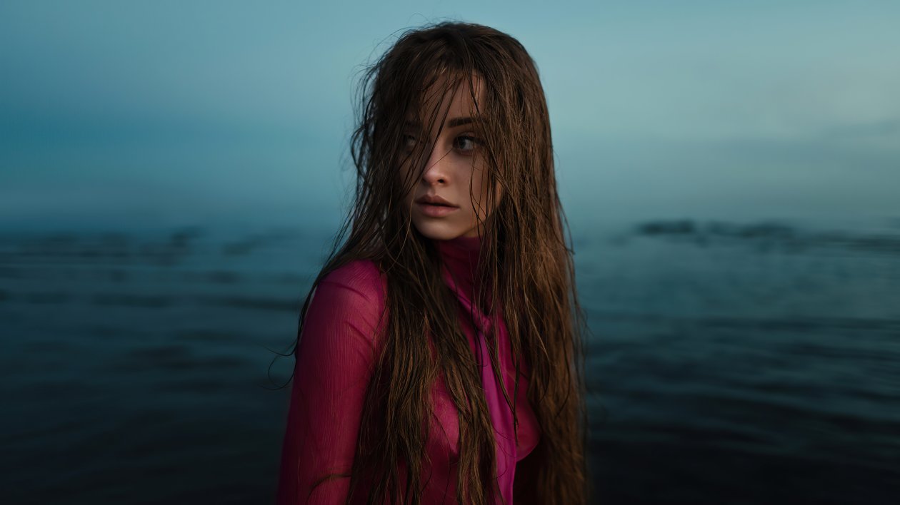 Girl Wet Hair