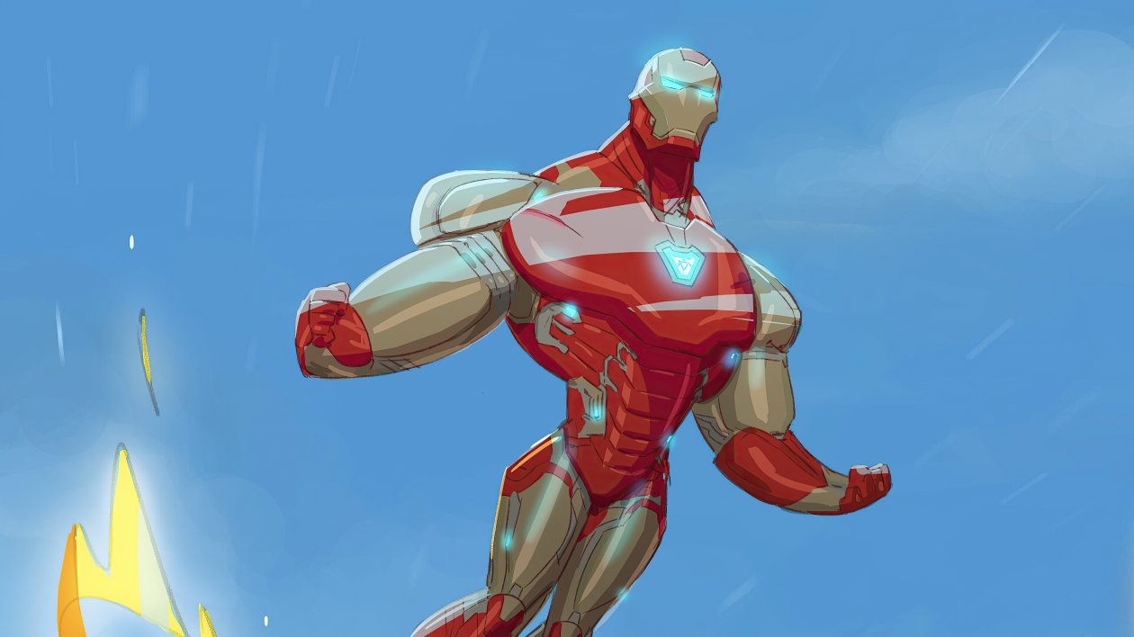 Iron Man Flying Hero