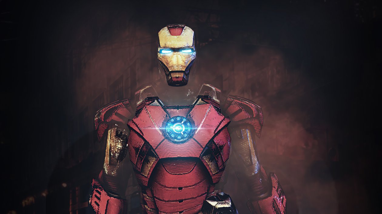 Iron Man 3d Artwork