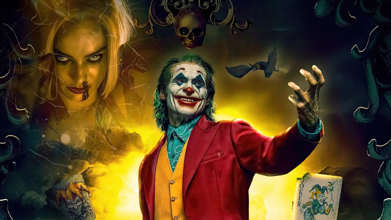 Joker Joaquin Phoenix Illustration 4k