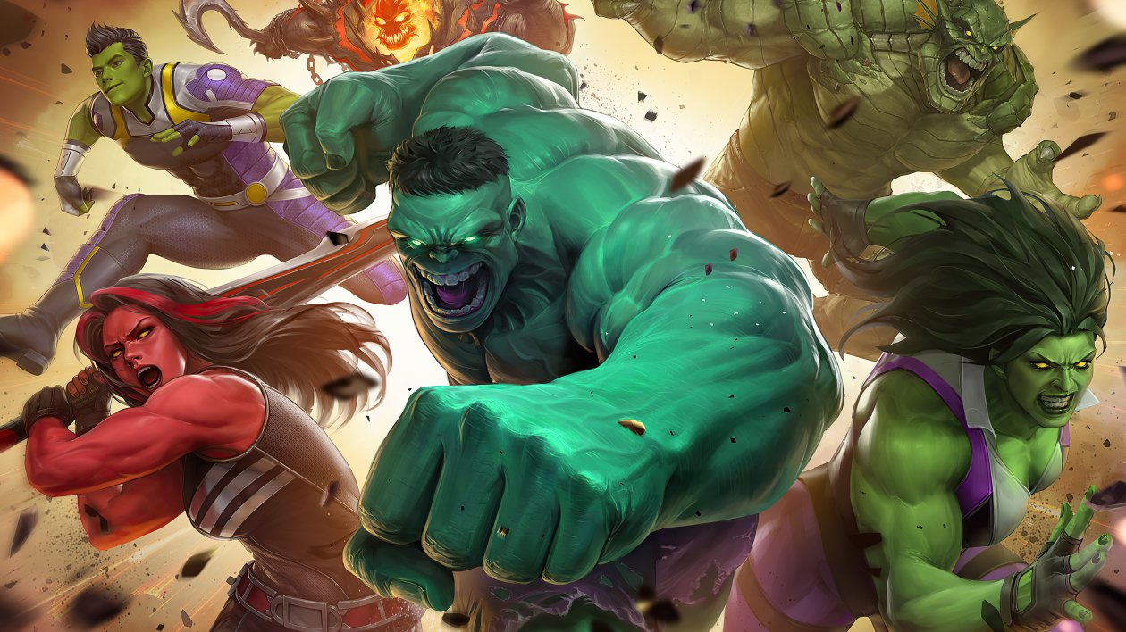 Hulk And His Friends Marvel Super War