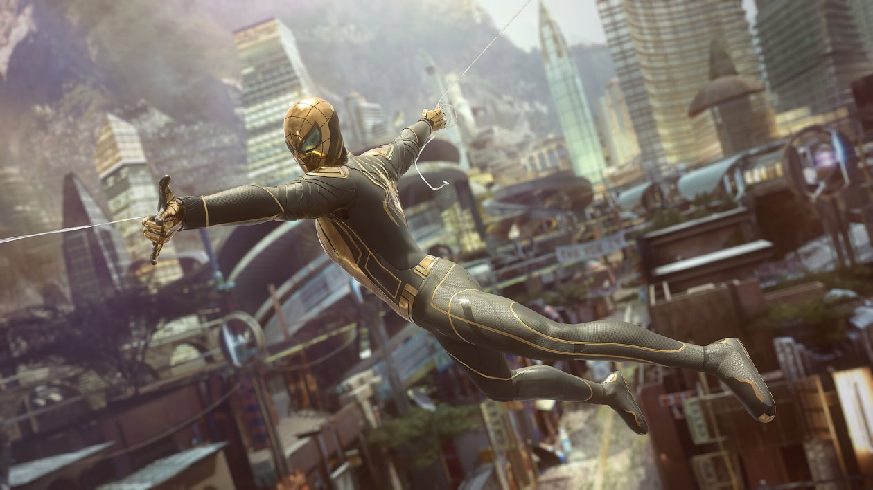 Wakandan Armor Spiderman 4k