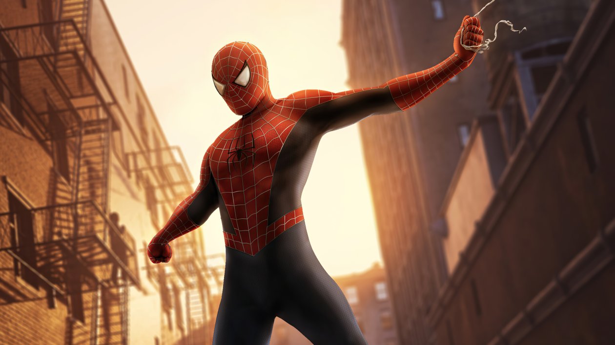 Spider Man First Suit 4k