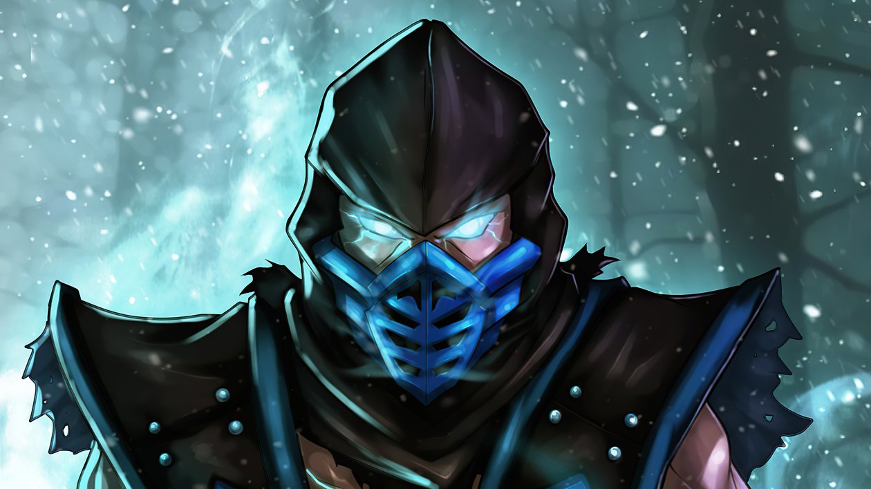 Sub Zero Mortal Kombat Artwork 4k