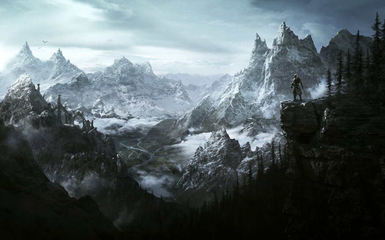 The Elder Scrolls V Skyrim Vista