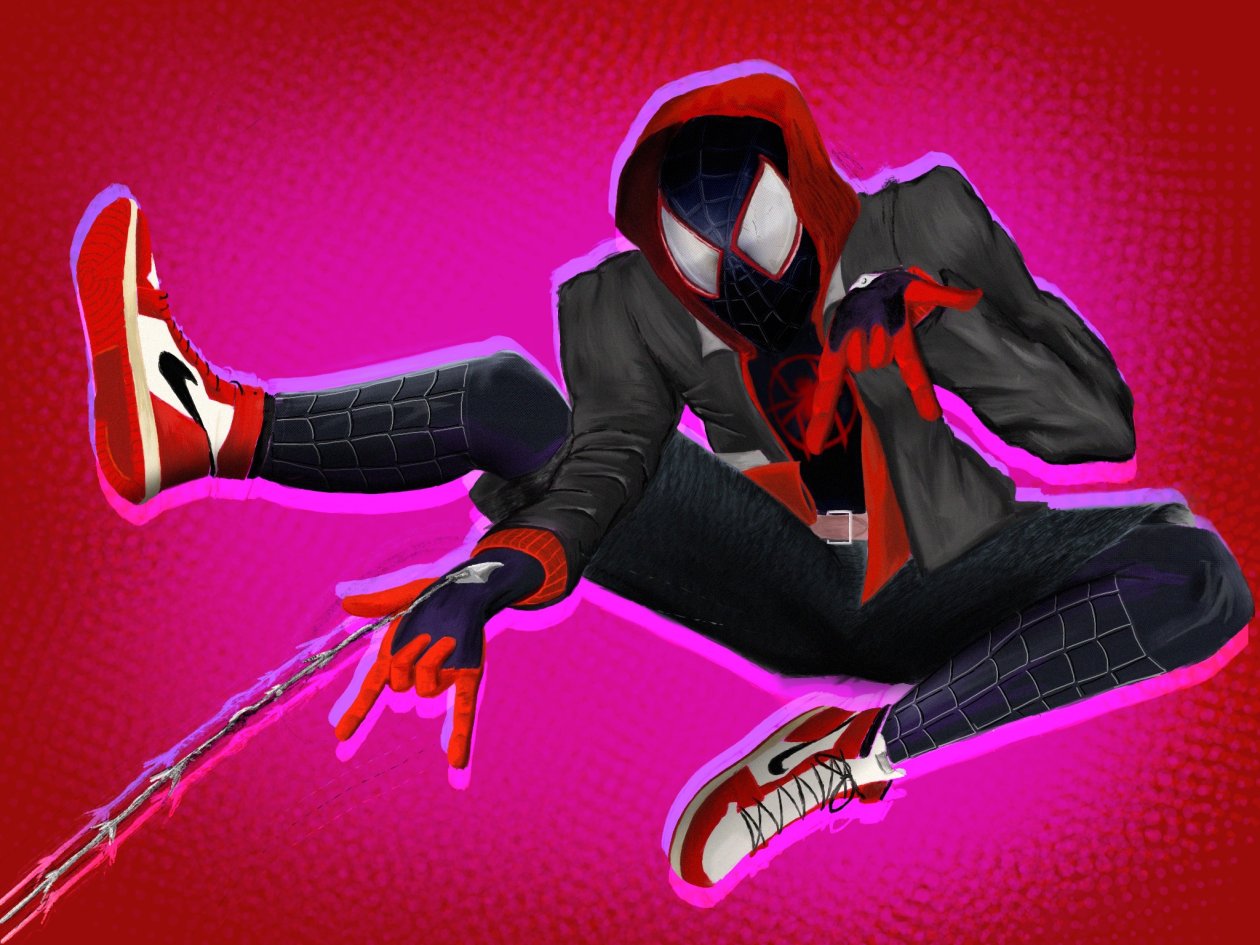 Spider Verse Spiderman Art