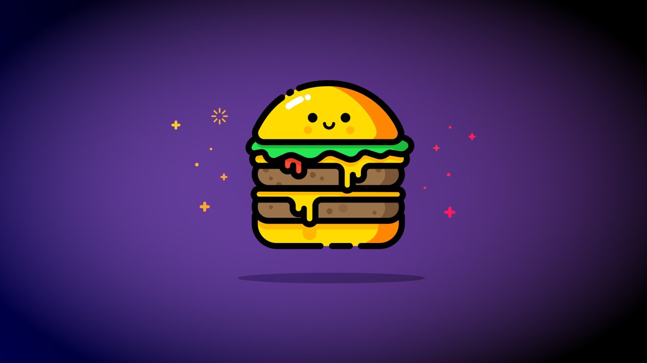 Double Cheeese Burger Minimalist 5k