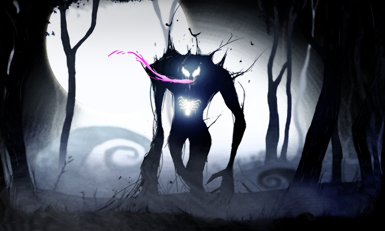 Venom Neon Art