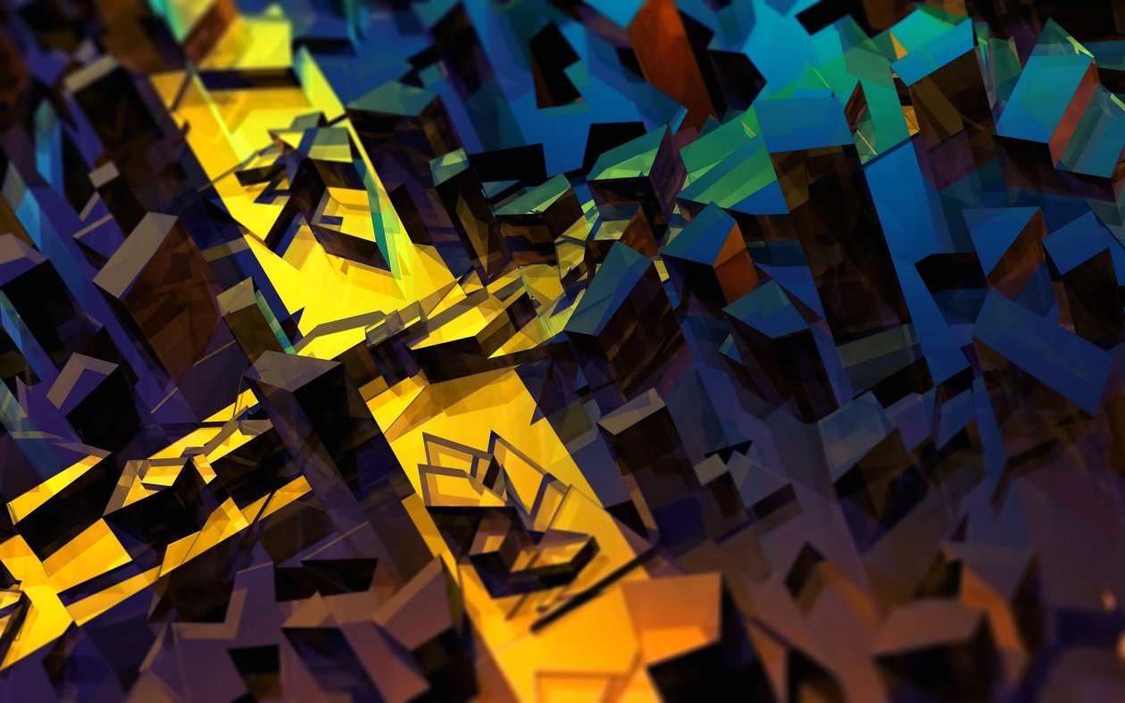 Splinters 3d Abstract HD