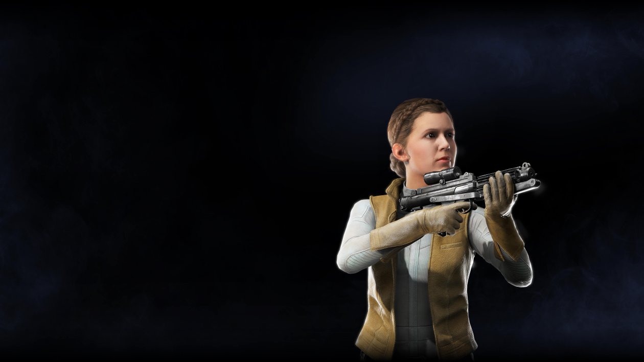 Princess Leia Star Wars Battlefront II 2017