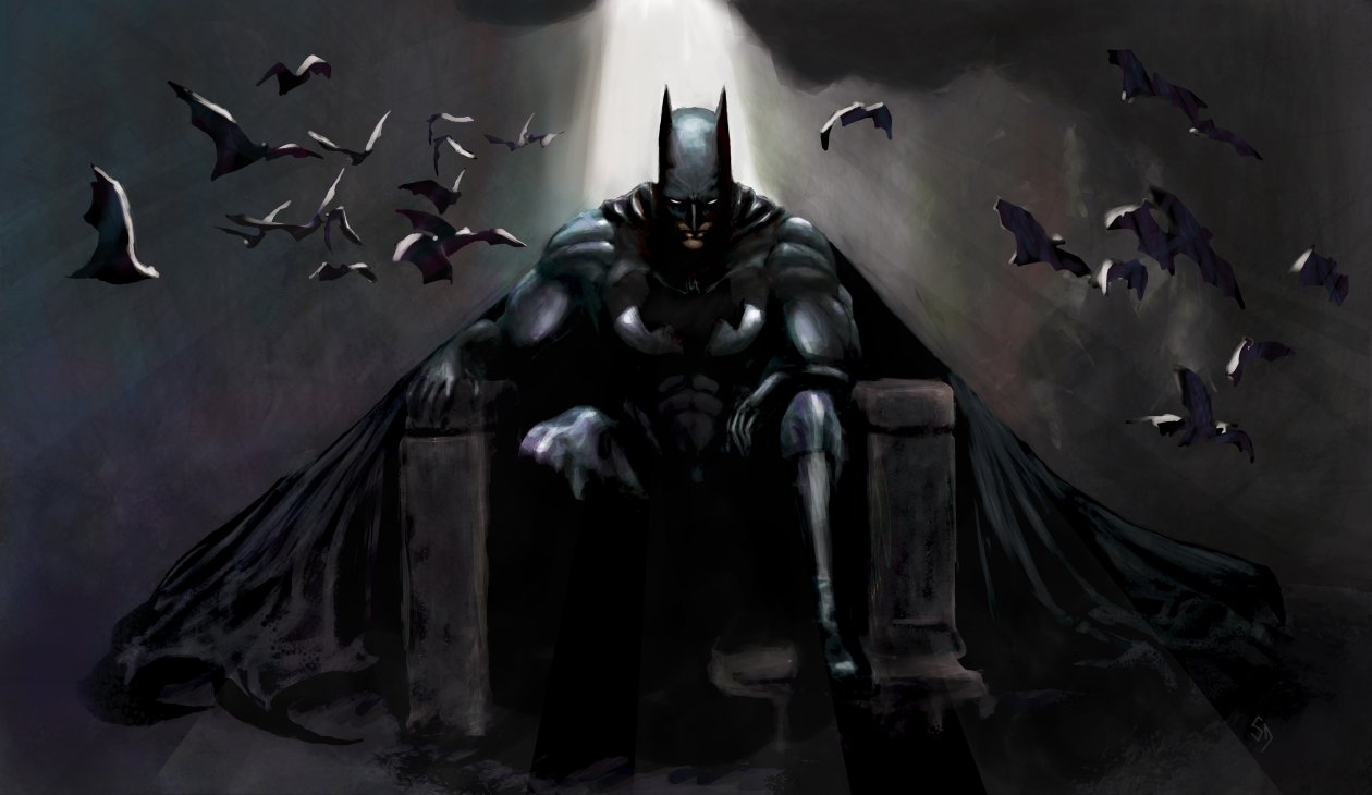 Batman Gothic Contemplation