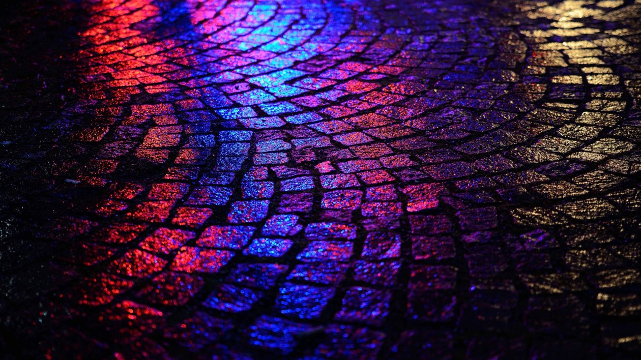 Paving Stone Reflection
