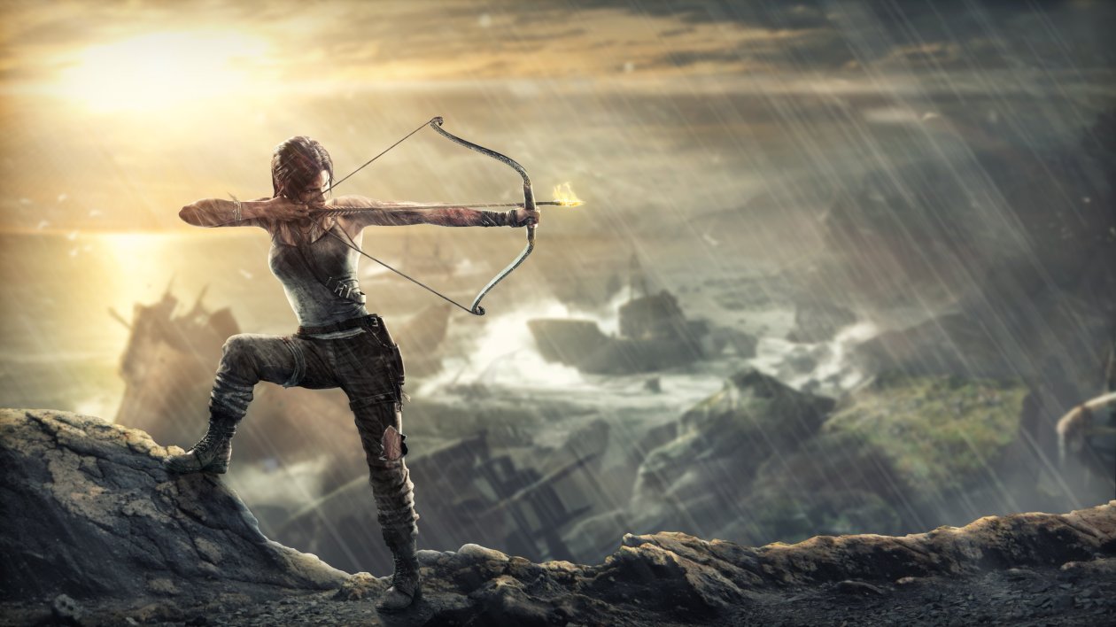 Lara Croft Tomb Raider 4k