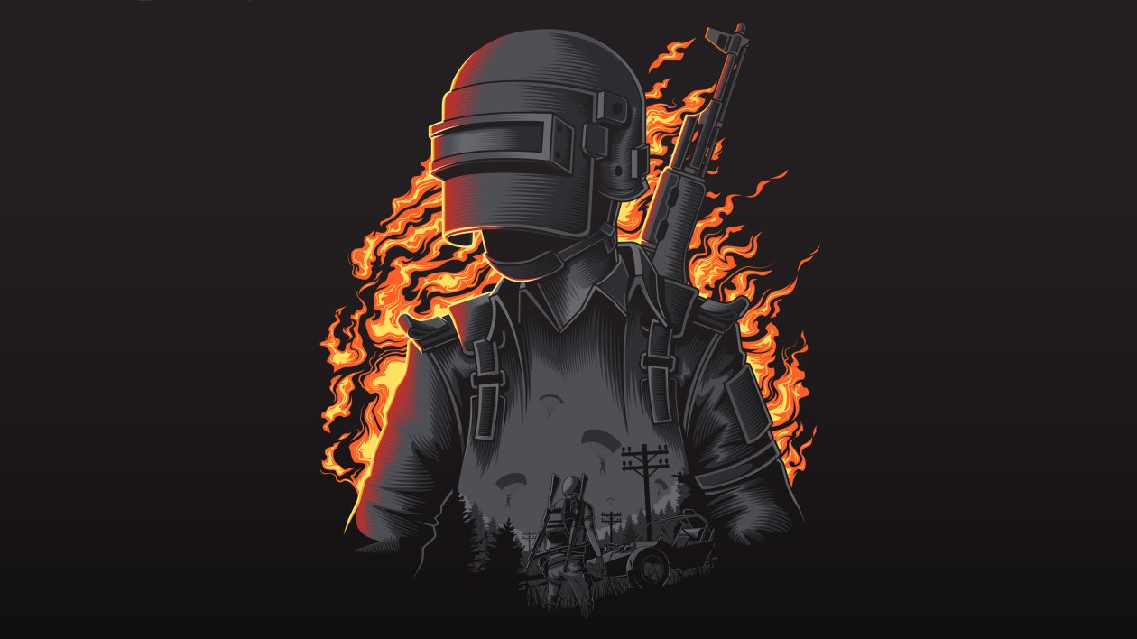 Pubg Illustration 4k