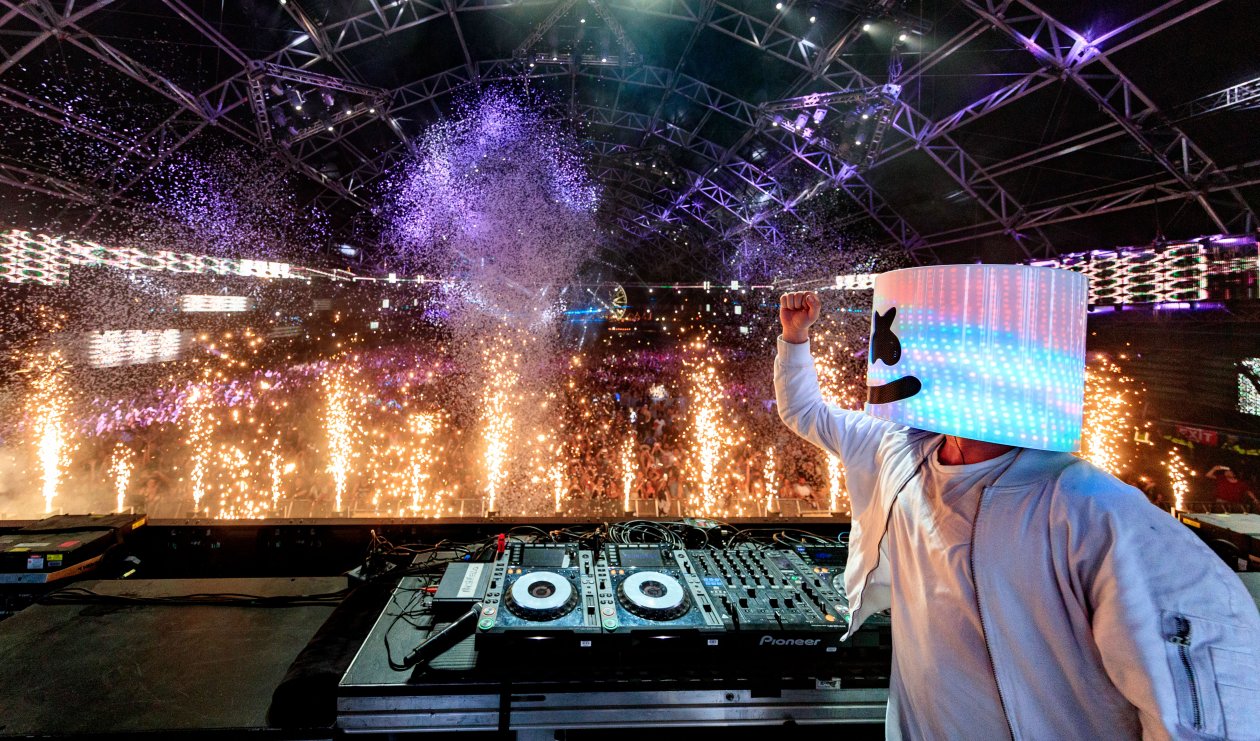Marshmello Live Concert